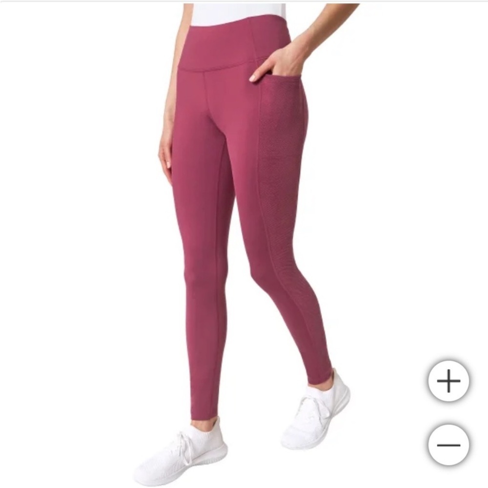 NEW Mondetta Brushed Legging Pink Small